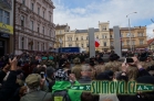 konvoj Dragoon Ride u památníku Díky, Ameriko!, Plzeň