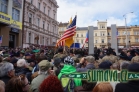 konvoj Dragoon Ride u památníku Díky, Ameriko!, Plzeň