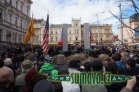 konvoj Dragoon Ride u památníku Díky, Ameriko!, Plzeň