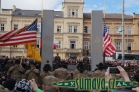 konvoj Dragoon Ride u památníku Díky, Ameriko!, Plzeň