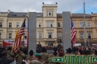 konvoj Dragoon Ride u památníku Díky, Ameriko!, Plzeň
