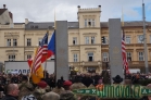 konvoj Dragoon Ride u památníku Díky, Ameriko!, Plzeň