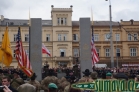 konvoj Dragoon Ride u památníku Díky, Ameriko!, Plzeň