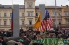 konvoj Dragoon Ride u památníku Díky, Ameriko!, Plzeň