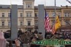konvoj Dragoon Ride u památníku Díky, Ameriko!, Plzeň