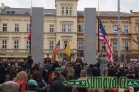konvoj Dragoon Ride u památníku Díky, Ameriko!, Plzeň