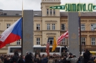 konvoj Dragoon Ride u památníku Díky, Ameriko!, Plzeň
