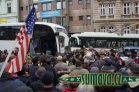konvoj Dragoon Ride u památníku Díky, Ameriko!, Plzeň