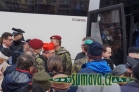 konvoj Dragoon Ride u památníku Díky, Ameriko!, Plzeň