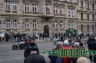 konvoj Dragoon Ride u památníku Díky, Ameriko!, Plzeň