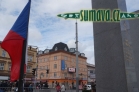 konvoj Dragoon Ride u památníku Díky, Ameriko!, Plzeň