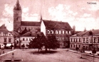 kostel Naneb. P. Marie, Tachov (historické)