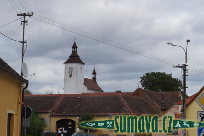 kostel sv. Petra a Pavla, Albrechtice nad Vltavou