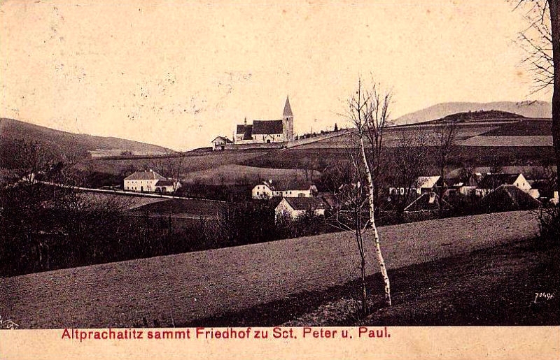 kostel sv. Petra a Pavla, Prachatice (historické)