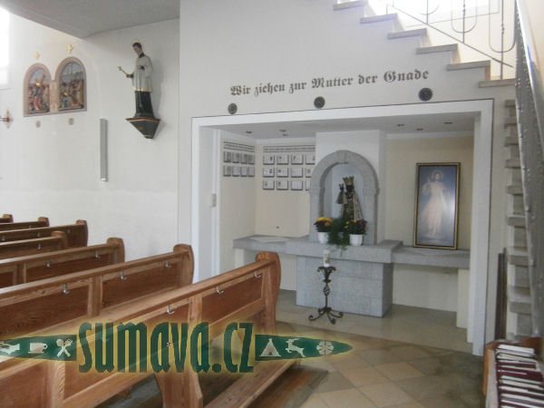 kostel sv. Walburga, Lohberg (D)