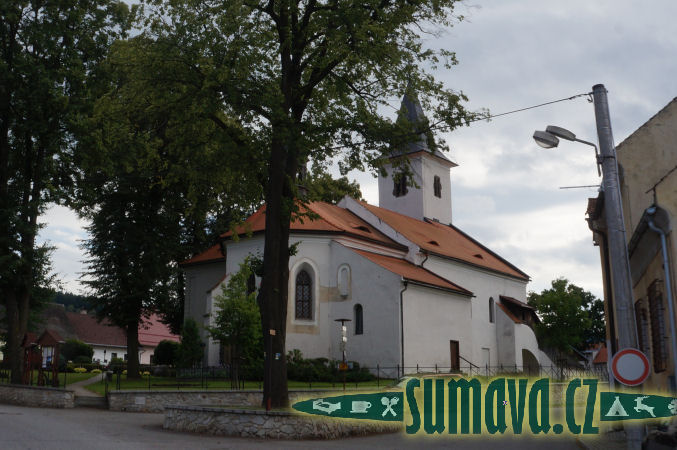 kostel Umučení sv. Jana Křtitele, Záblatí