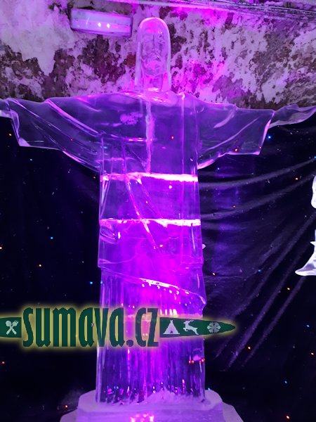 Ledové sochy v pivovarských sklepích, Prazdroj, 2020