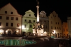 morový sloup s kašnou, Český Krumlov