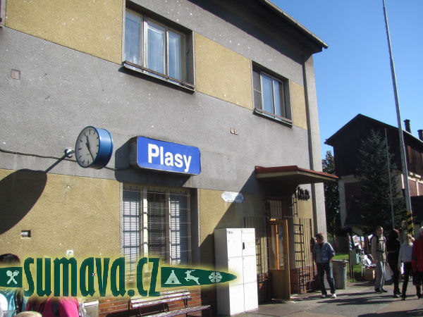nádraží Plasy