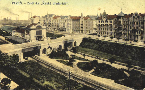 nádraží Plzeň Již. předměstí (historické)