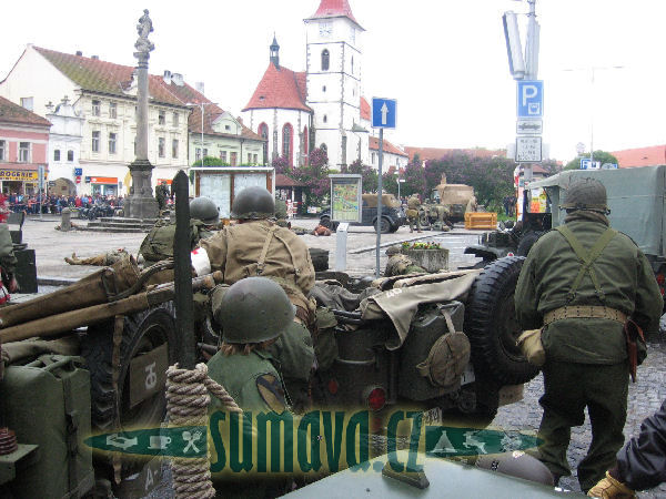 oslavy konce (64 let) WWII Horažďovice