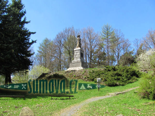 pomník Jana Sladkého - Koziny na Hrádku