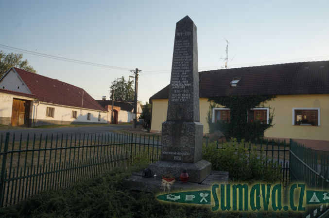 pomník padlých WWI, Heřmaň