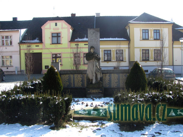 pomník padlých WWI i II, Švihov