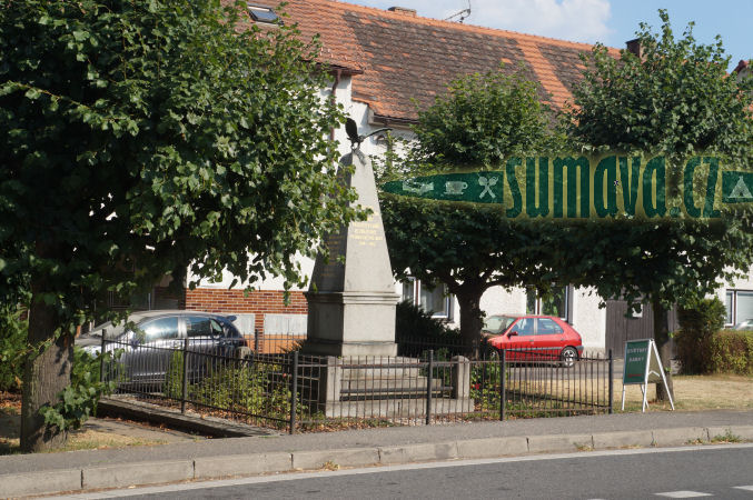 pomník padlých WWI, Čimelice