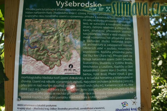 přírodní park Vyšebrodsko