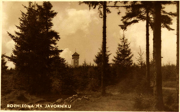 rozhledna Javorník (historické)