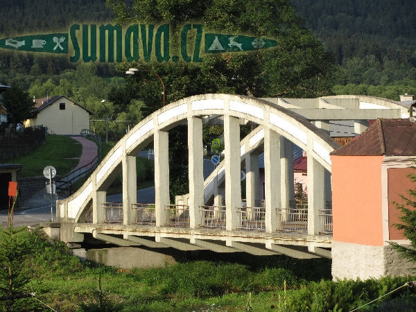silniční most Teplá Vltava, Horní Vltavice
