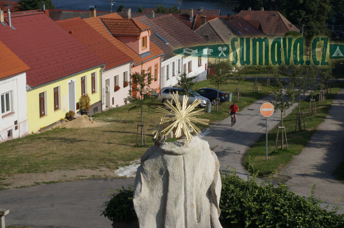 sochy světců, Chlum u Třeboně