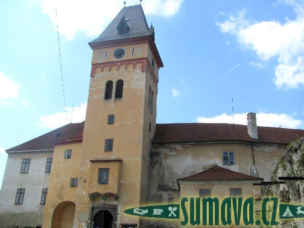 hrad a zámek Vimperk