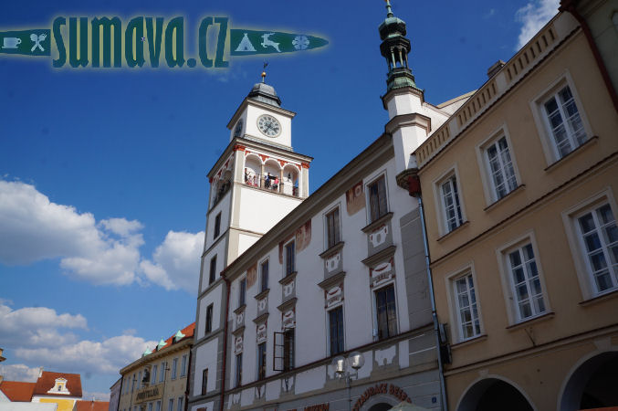 věž radnice Třeboň