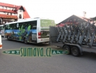 Zelený autobus a cyklobus