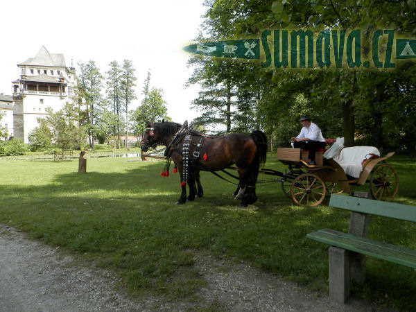 zámecký park a obora Blatná