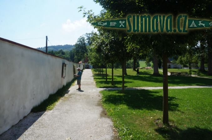 zámecký park Hrádek u Sušice